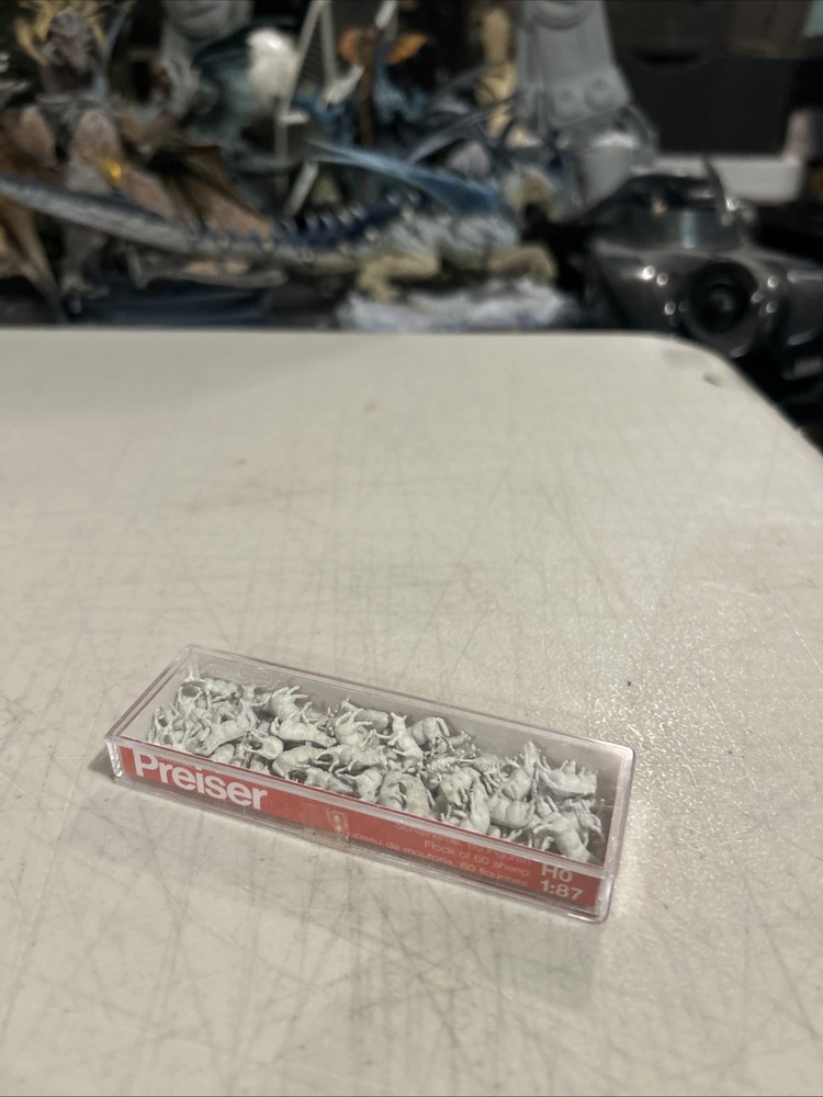 Preiser - HO 1:87 Scale - Flock 60 Sheep - 14411