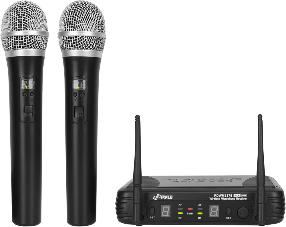 -PRO Professional Wireless Microphone System - Dual UHF Band, Wireless, Handheld