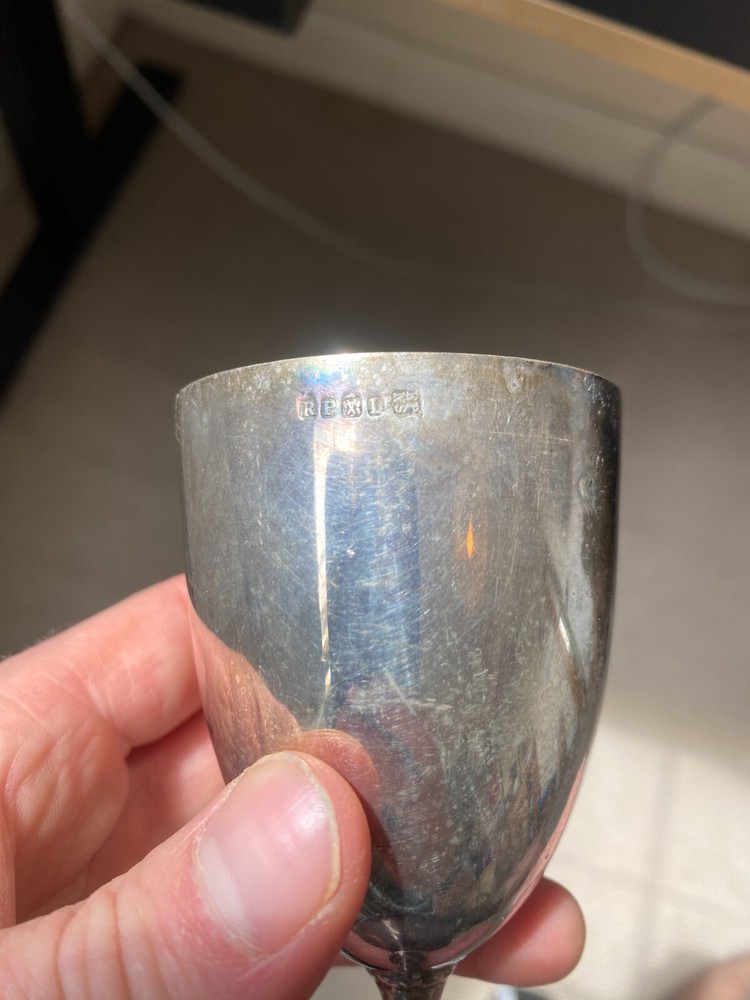 x3 Silver Plated Robert Pringle & Sons Cups