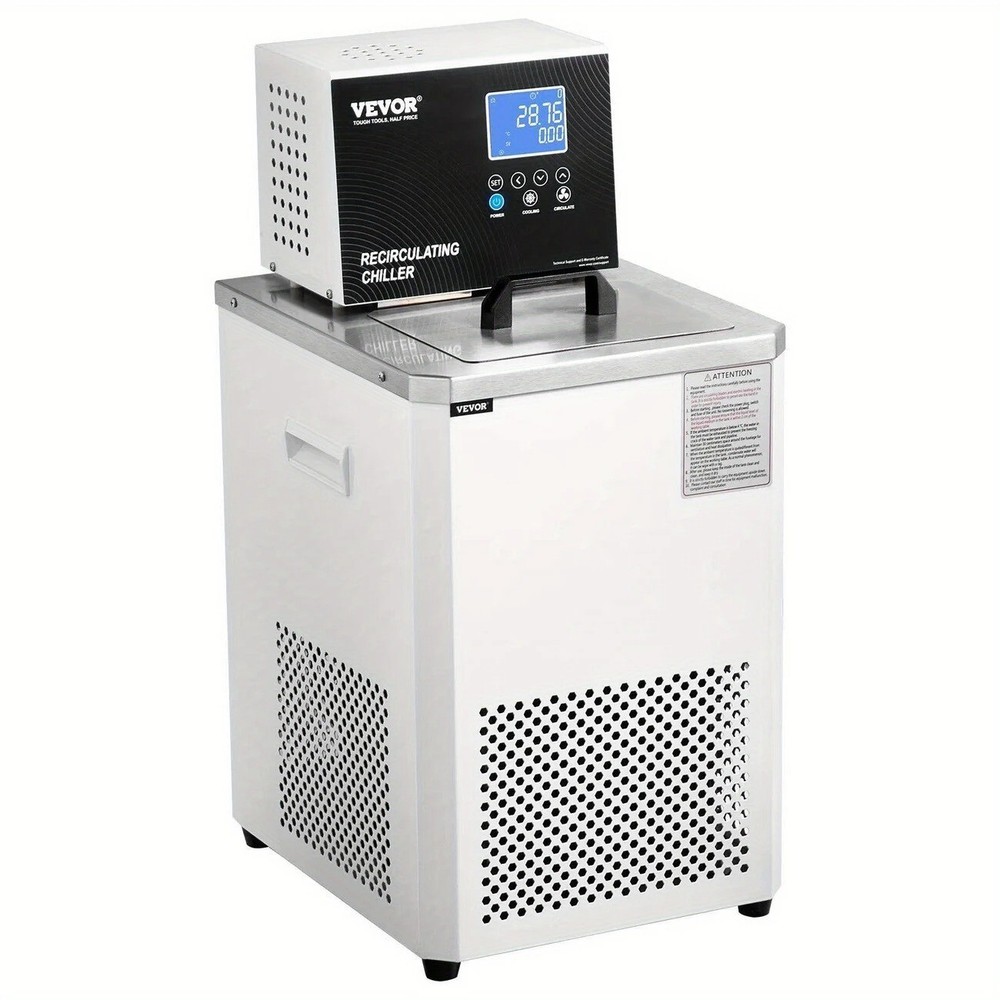Lab Chiller Circulator Recirculating Cooler with Digital Display & Adjustable Te