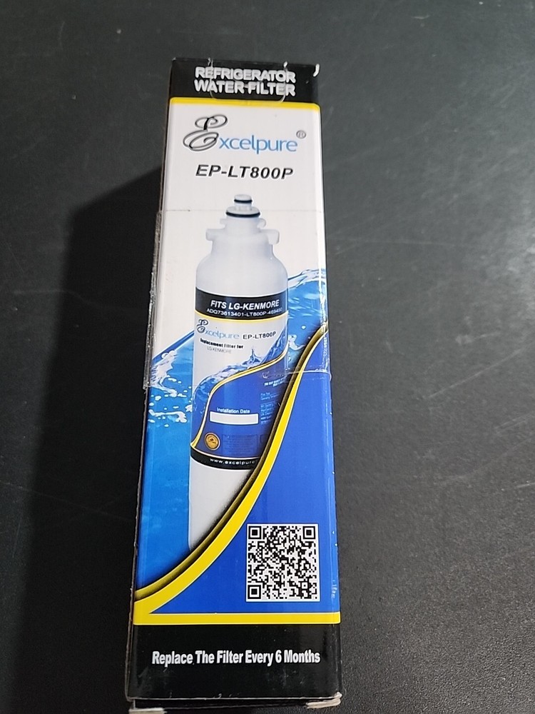 Excelpure EP LT800P Refrigerator Water Filter Fits LG & Kenmore Qty 1pc Sealed