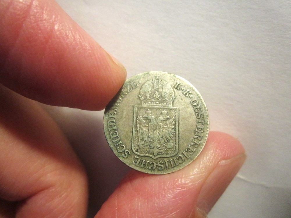1849-A  AUSTRIA 6 KREUZER