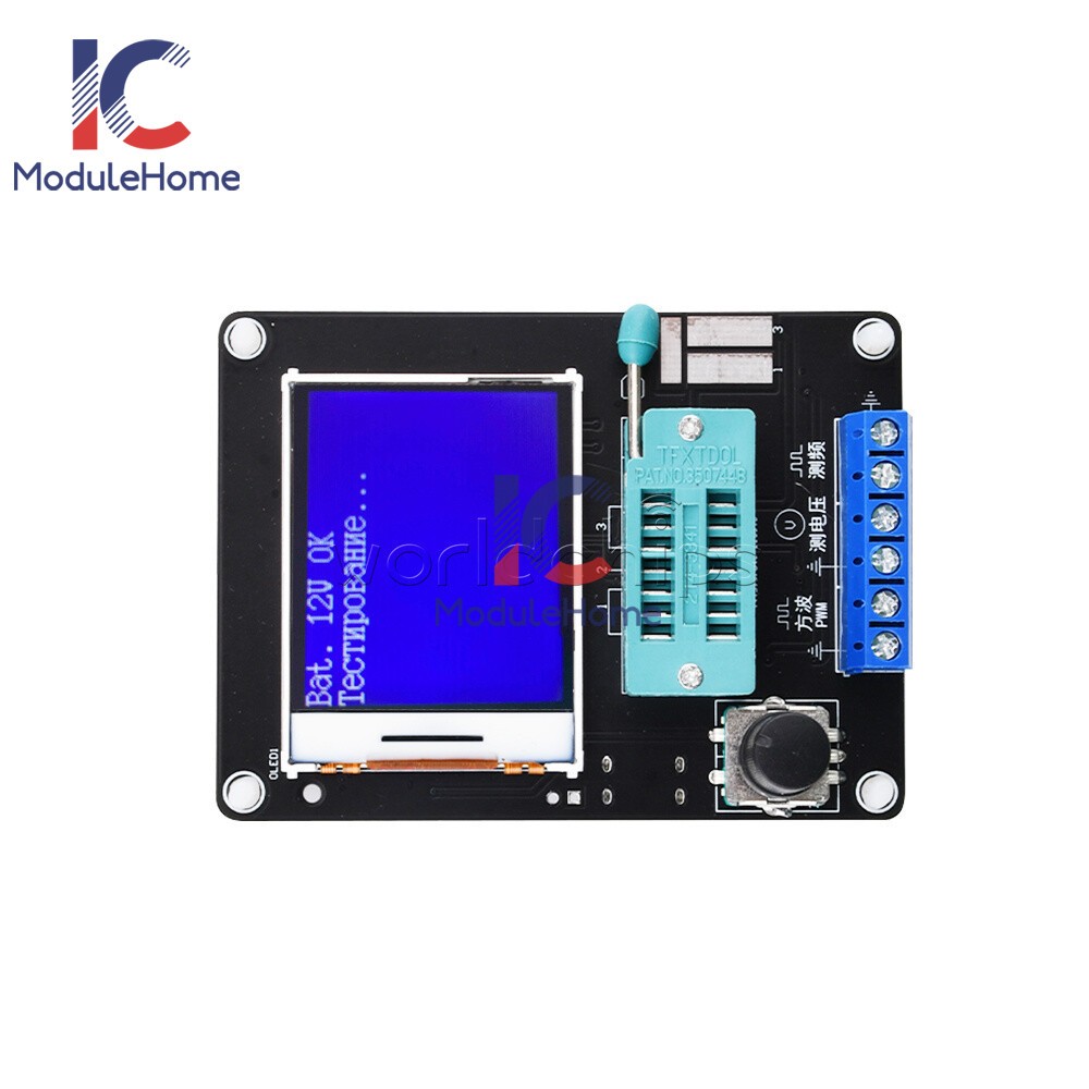 GM328A Transistor Tester Diode Capacitance Inductance ESR Volt Frequency Meter