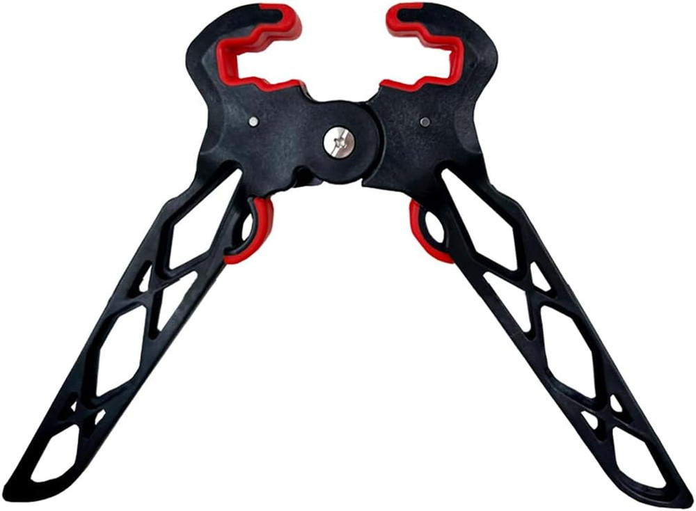 Folding Archery Bow Stand Compound Bow Kickstand Clamp Holder For Hunting Standa