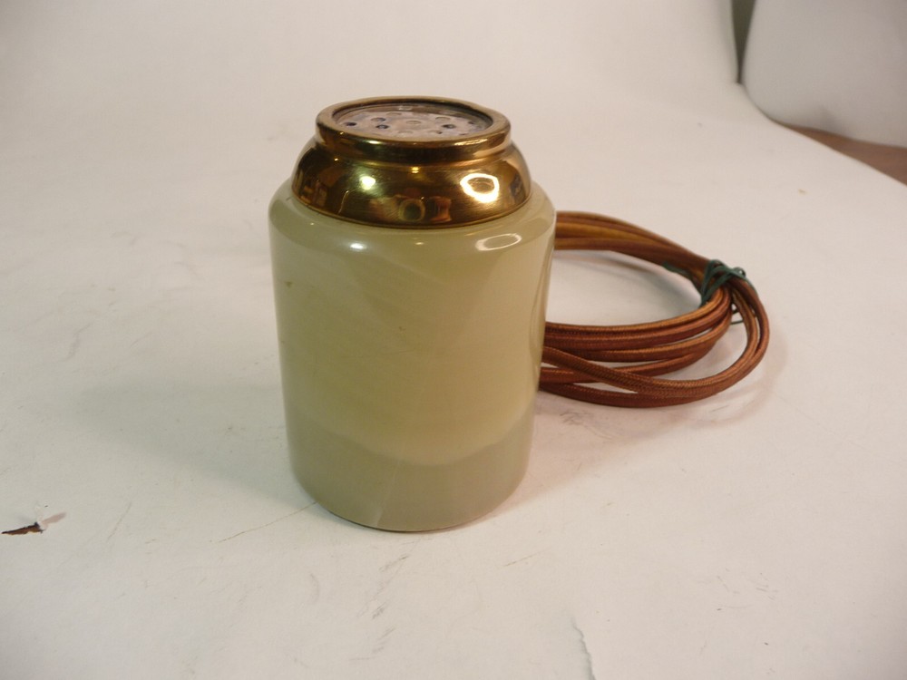 Vintage Alabaster Electric Cigar Cig. lighter