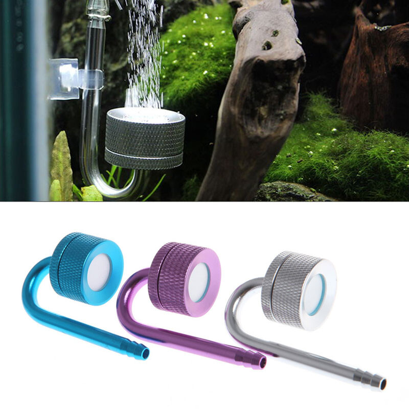 Glass CO2 Diffuser CO2 Atomizer Counter for Aquarium Planted for Tank Atomizer