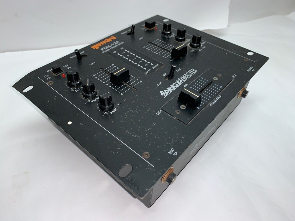 AS IS- Gemini PMX-12A Stereo Preamp Mixer Board