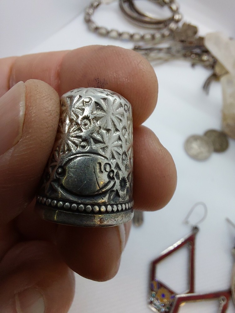Vintage Sterling Thimble