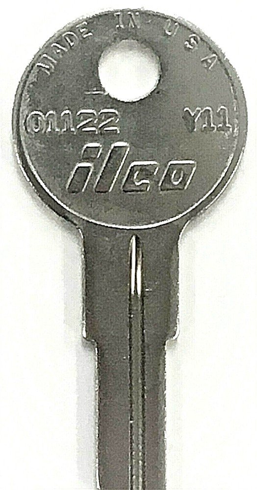 1 Elcon Y11 01122 Key Blank For Various Locks Keys Blanks