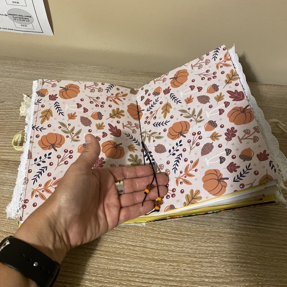 Junk Journal Fall Themed 9.25 X 6