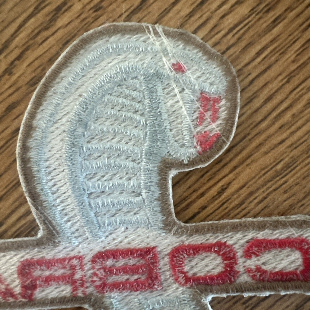 Coiled Cobra Snake Patch - Ford Licensed Product