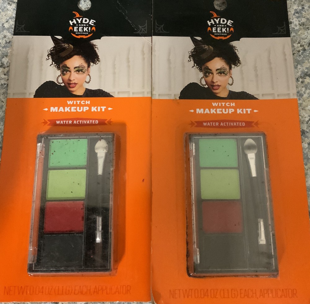 ⚡️Hyde & Eek Water Activated Witch Halloween Make Up Kit 👉2 Lot👈