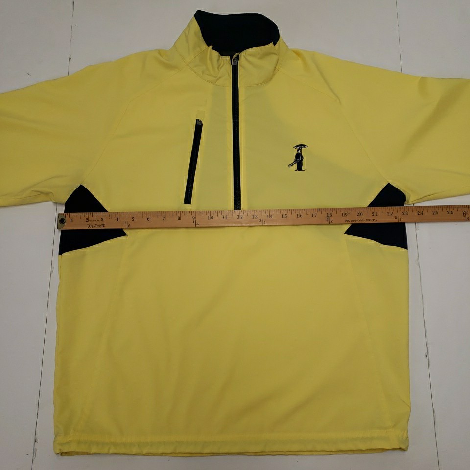 Zero Restriction Golf Windbreaker Pullover 1/2 Zip Jacket Tour Series Men's Med