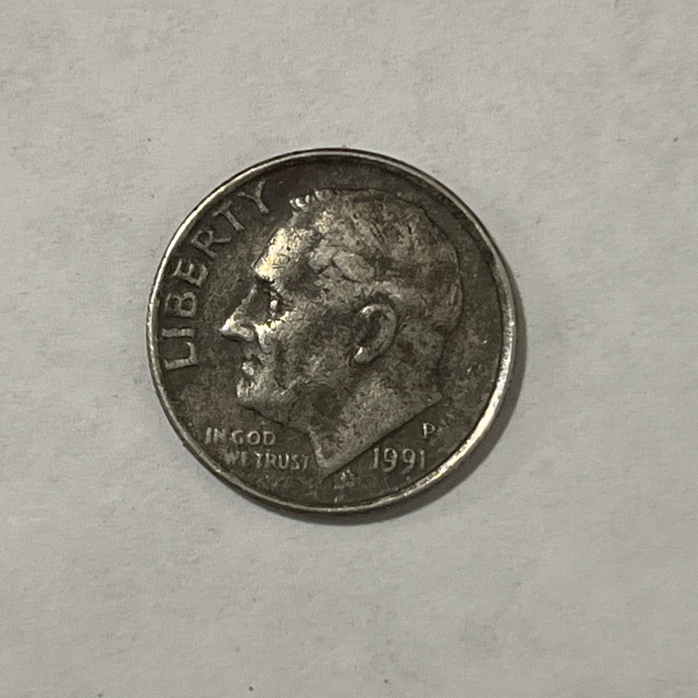 1991 Dime Black Beauty With Thick Rim Front