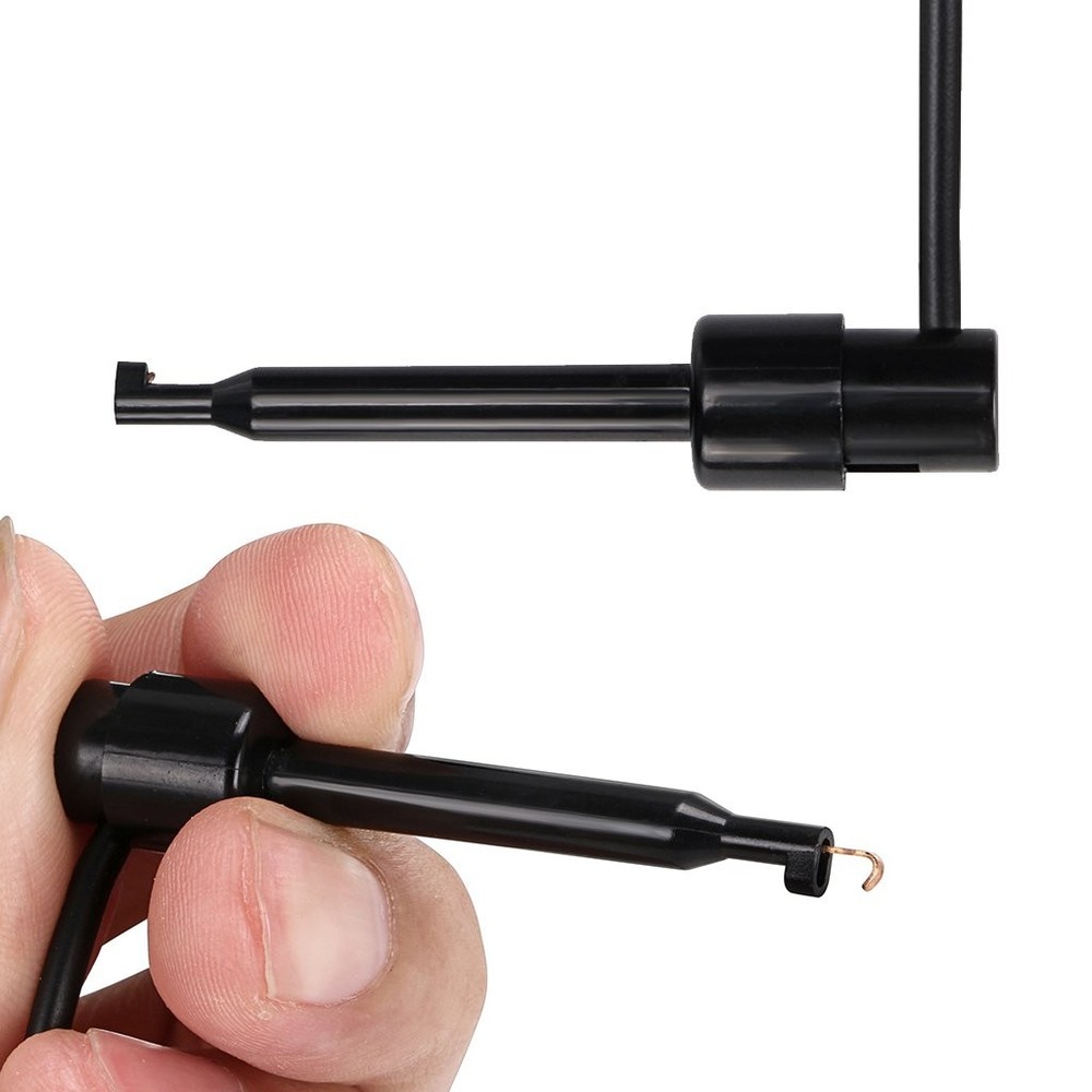 Sumnacon Multimeter Test Lead Set - Stackable Banana Plug to 3.3Ft/1M, Black