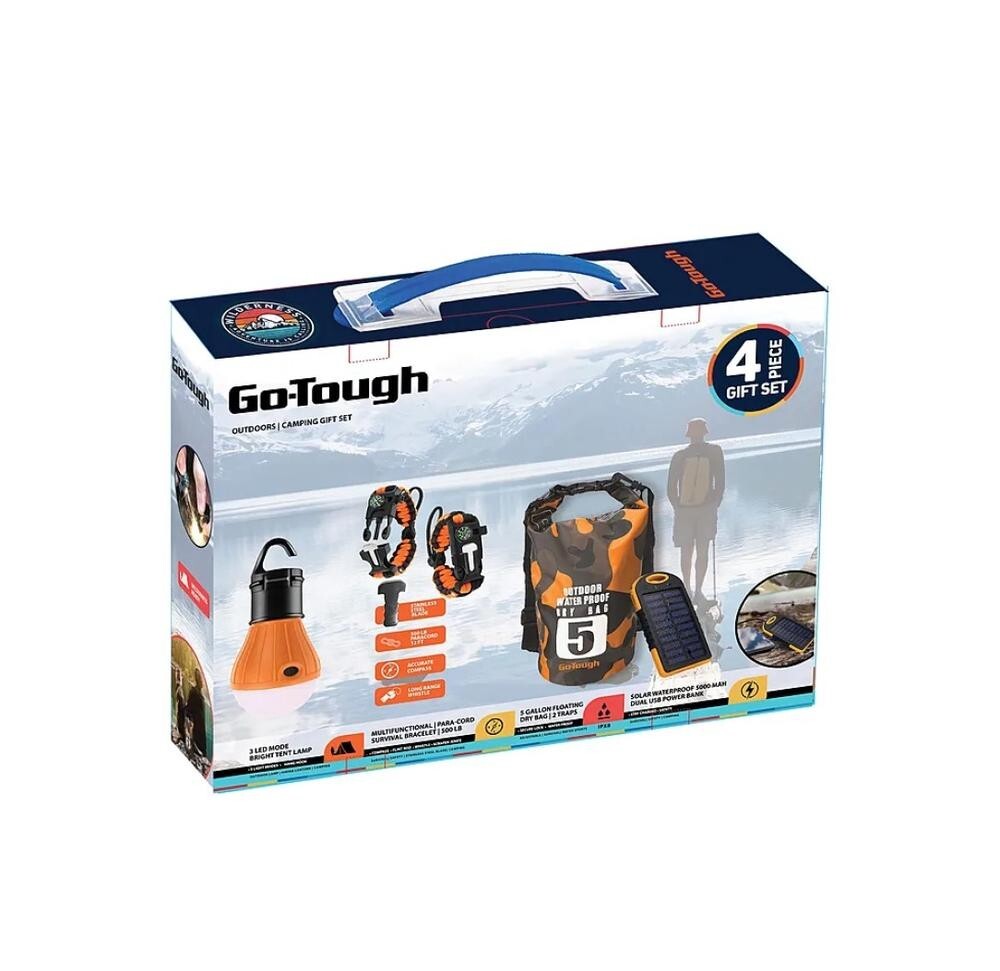 Go-Tough 4 piece Outdoors Camping Set