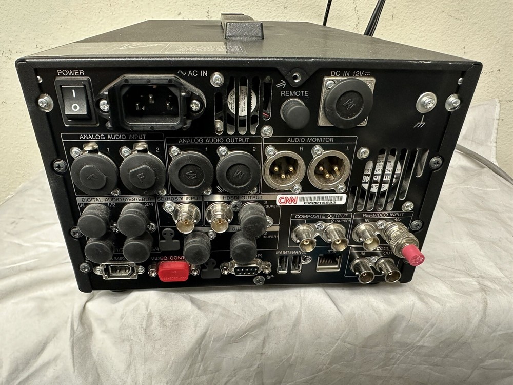 Sony PDW-HD1500 XD Cam HD Recorder
