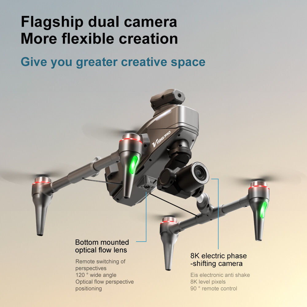 Obstacle Avoidance Optical Flow Camera Drone RC Quadcopter Toy Aircraft