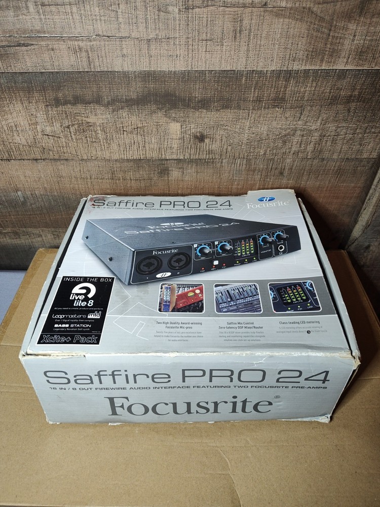 Focusrite Saffire Pro 24 Electronic Audio Interface Excellent Condition