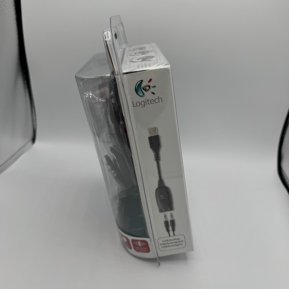 Logitech Premium Notebook Silver/Black Neckband Headset