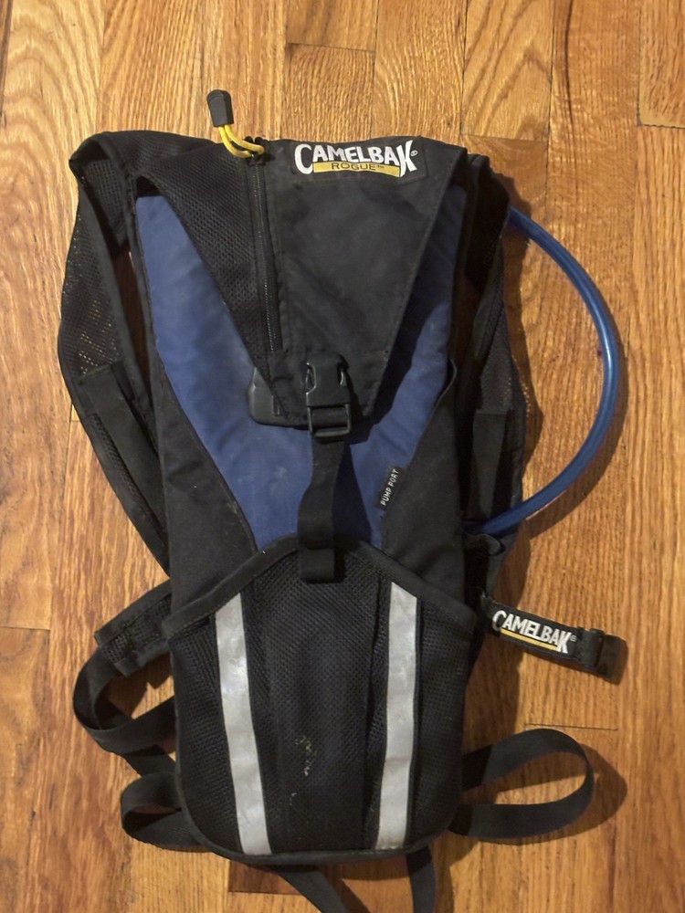 Vintage Camelbak Rogue Blue With Hydration Bladder