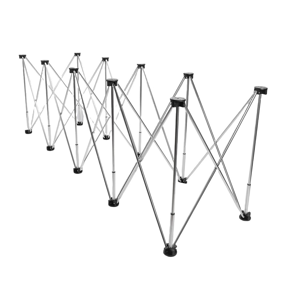 Portable Folding Workbench 10 Legs 1000kg Load For Woodworking Construction