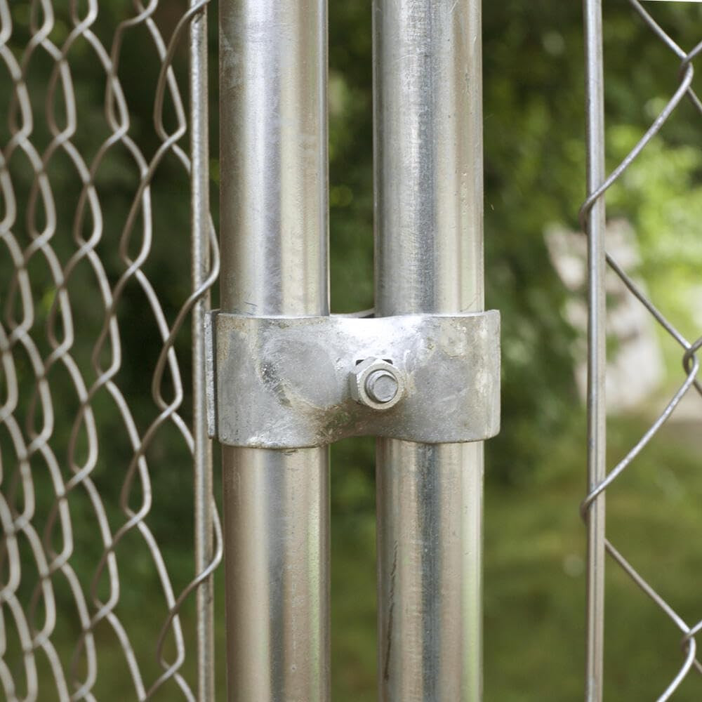 10 Set Chain Link Fence Panel Clamps 1-3/8" for round Pipe Panel Frame