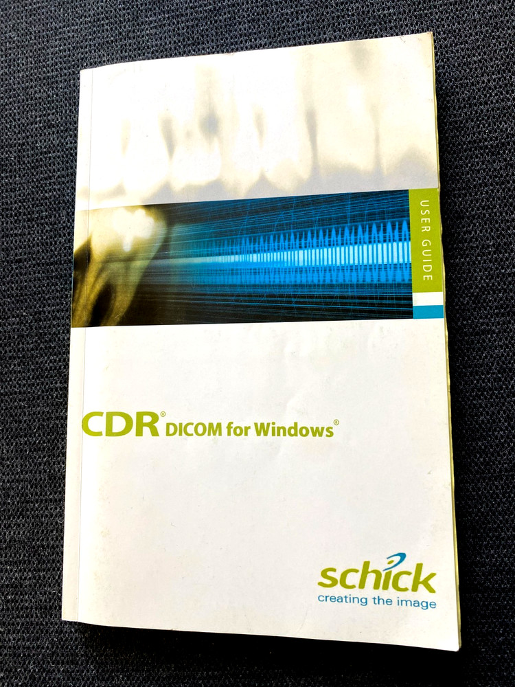 Schick CDR DICOM for Windows installation software
