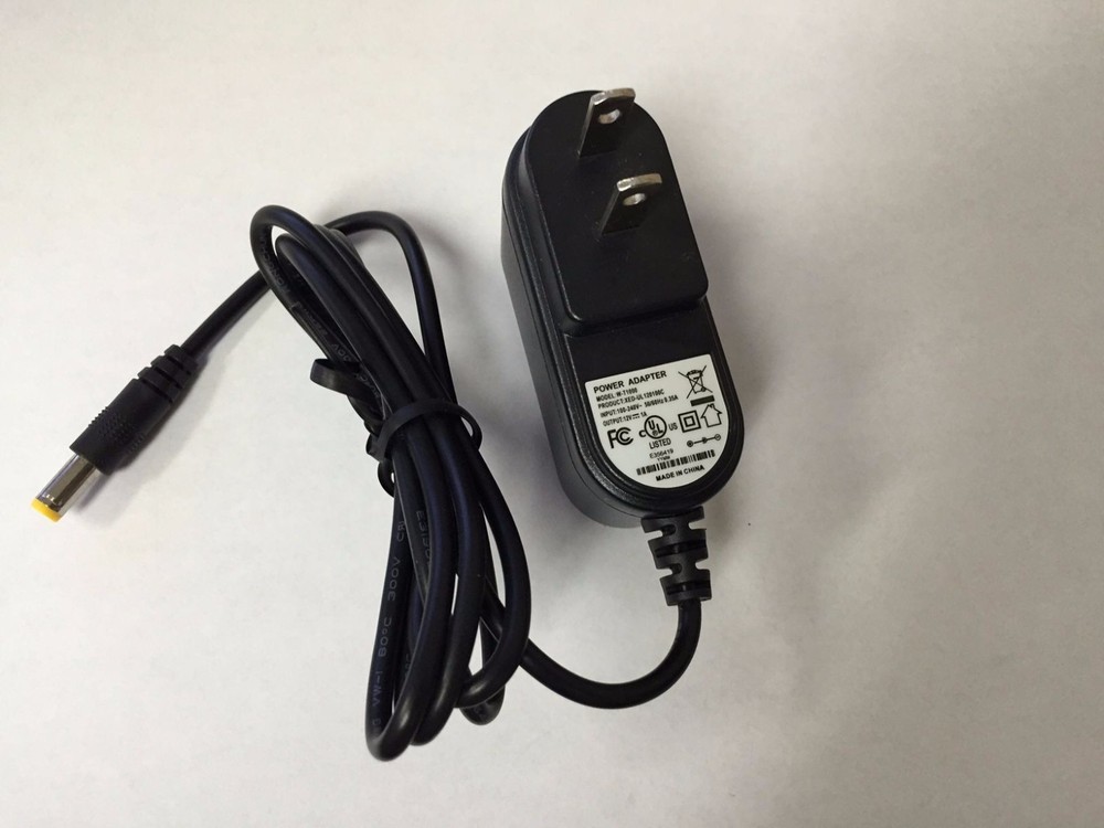 DC 12V 1Amp Adapter Power Supply for CCTV System