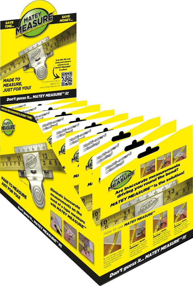 Matey Measure® tape measure aid