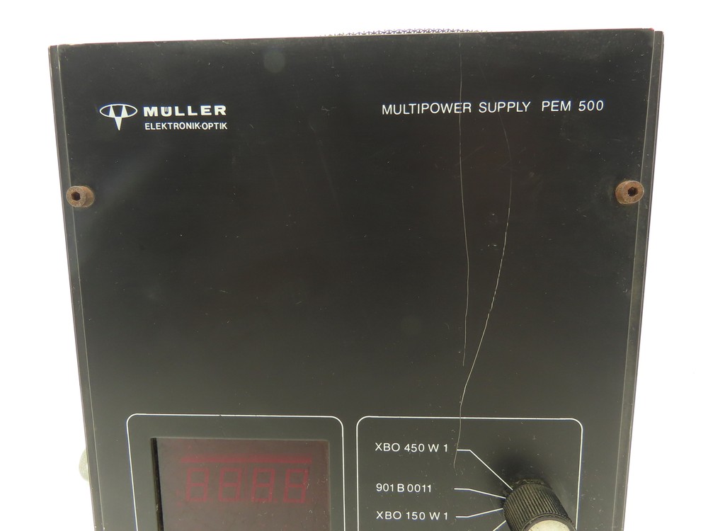 Muller Perkin Elmer PEM500 Multipower Supply Light Control Current Module