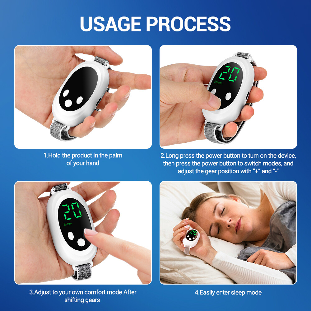 Smart Sleep Device Handheld Relaxation Improved Sleeping Mood Focus Attention
