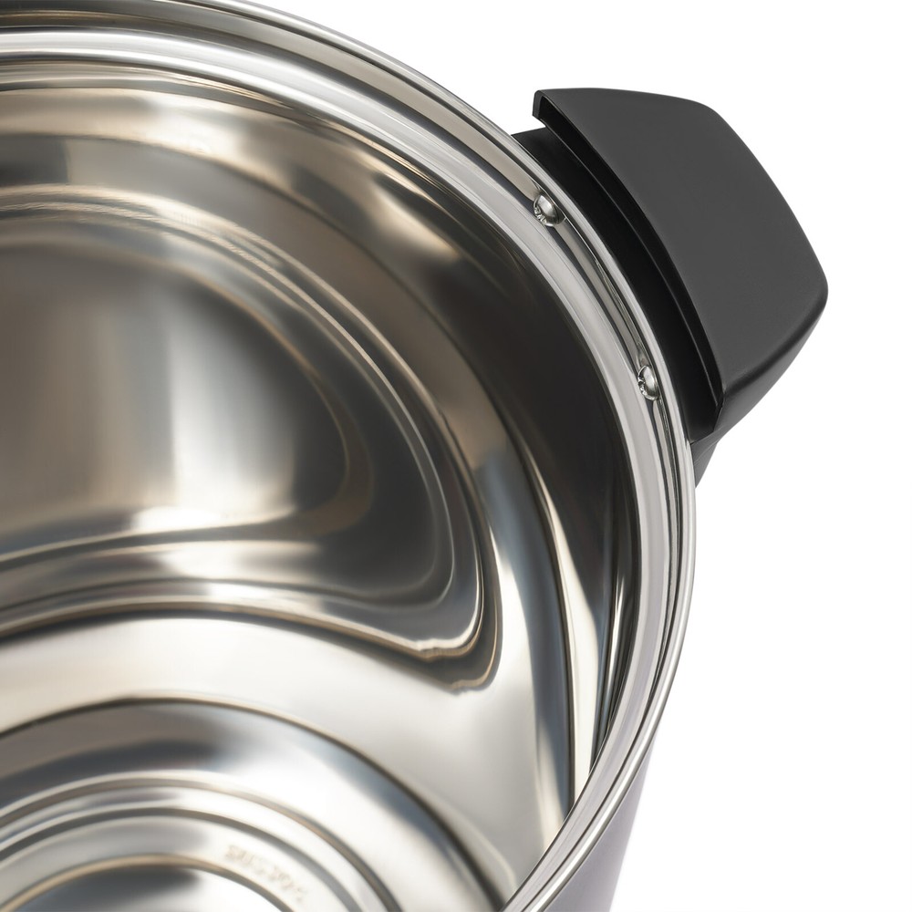 Large Capacity Hot Coffee Dispenser with Dual Heating and Safety Features