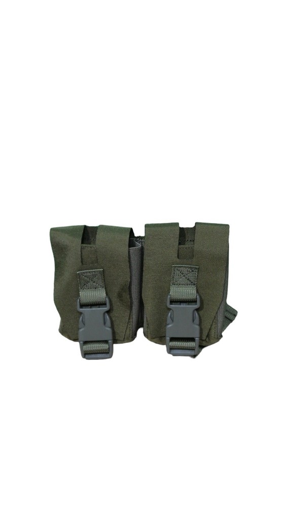 DOUBLE GRENADE POUCH - OD GREEN IDF