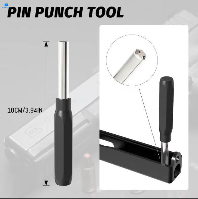 Universal Tool Kit with Front Sight Tool, Magazine Disassembly and Black