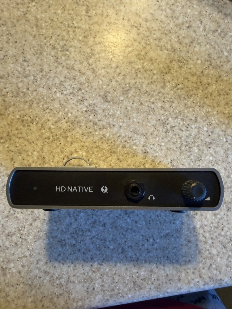 Avid Technology HD Native Thunderbolt Pro Tools Audio Interface TESTED WORKING