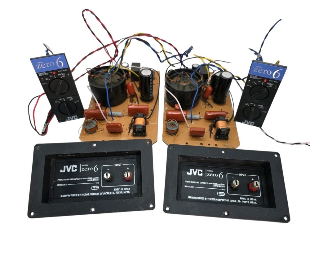 JVC Zero 6 Complete Crossover Kit - Level Controls, Boards, & Terminal Plates