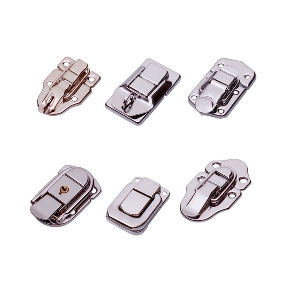 3 Pcs Hook Locks Tool Box Latch Replacement Case for Luggage Bag Clasp