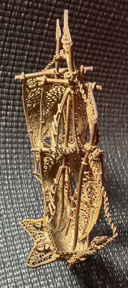 Antique Wire Ship