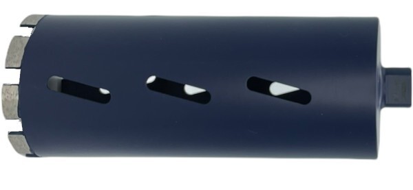 6" Dry Diamond Core Drill Bits 2 Pack Cutting Concrete Asphalt Block Laser Weld