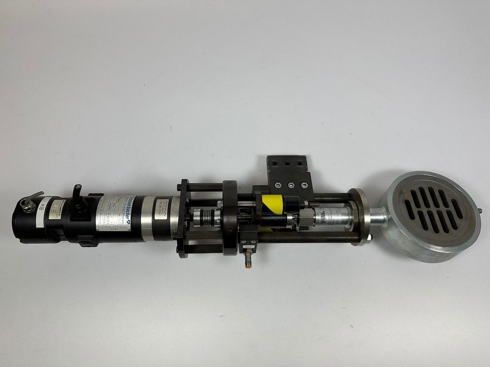 Schubert & Salzer DN 100 sliding gate valve with diaphragm actuator
