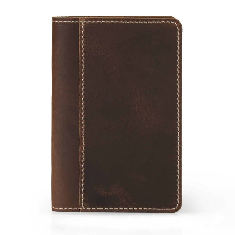 Personalized Genuine Leather Passport Holder - Unisex