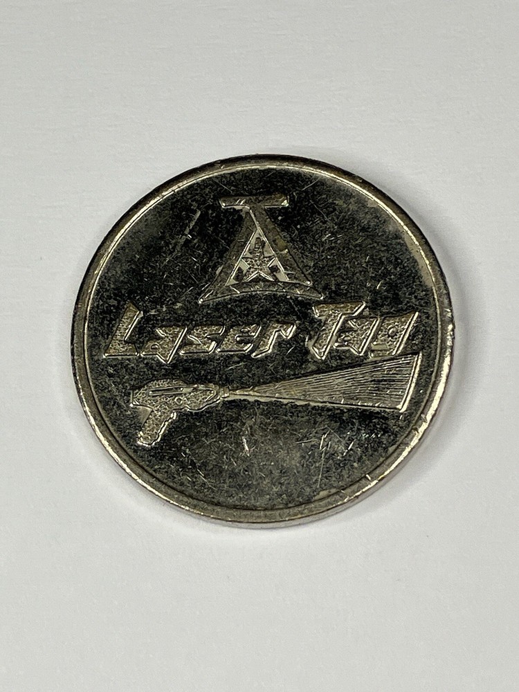 Vintage Laser Tag Arcade Token #tg1
