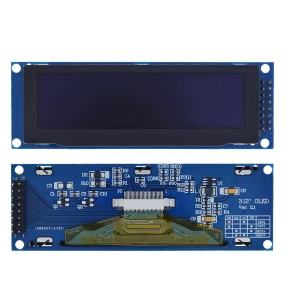 OLED Display 3.12" LCM Screen SSD1322 Controller A3D97414