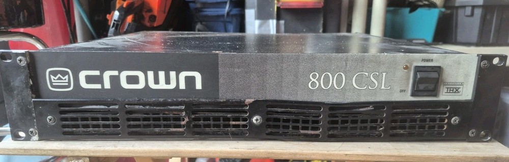 Crown 800 CSL Professional Audio Amplifier