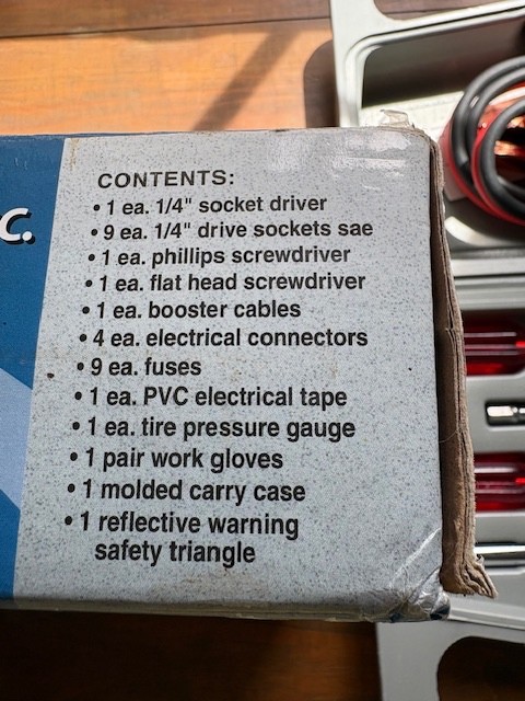 Emergency Roadside Kit