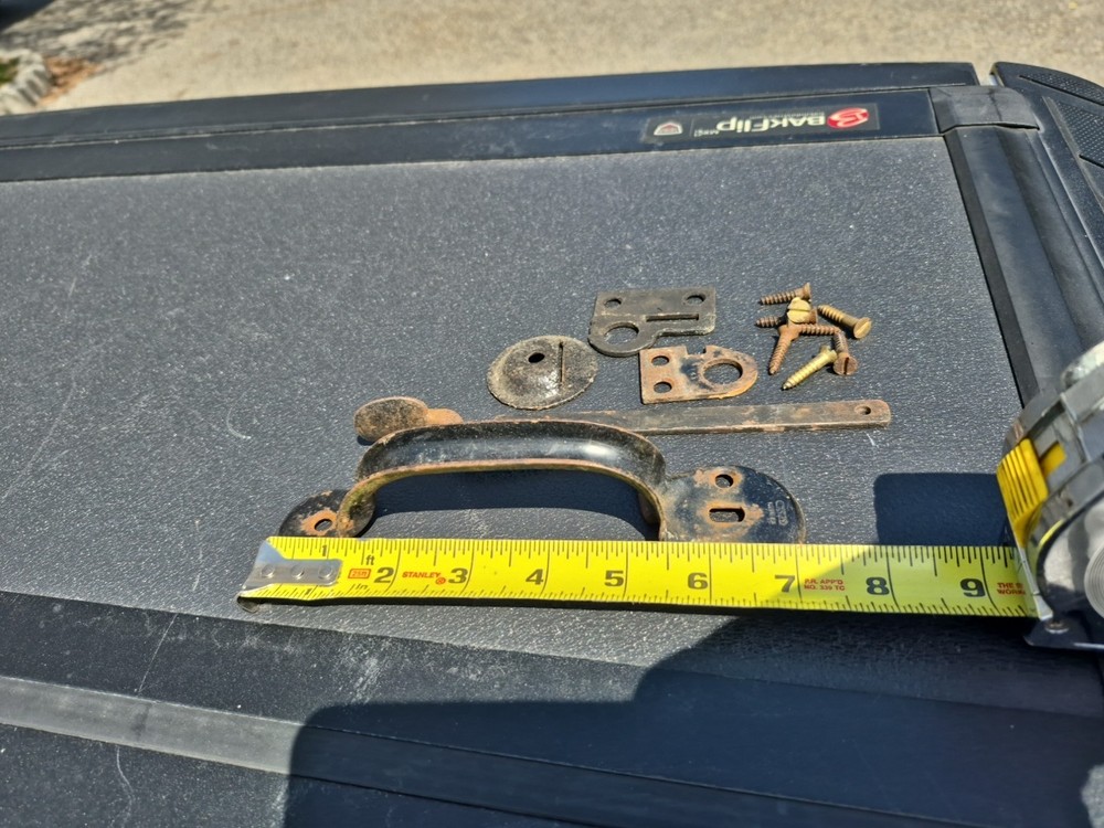 Vintage Stanley Thumb Gate Latch 6 1/2” Used