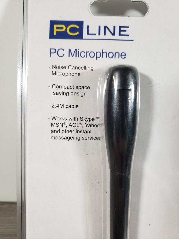 NEW PC Line Microphone Mic for Laptop PC Computer PCL-MIC1
