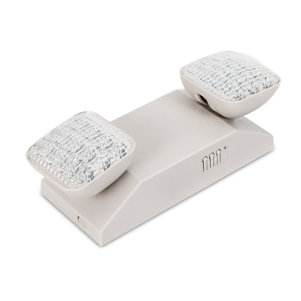 6 Pack LED Emergency Exit Light Adjustable 2 Head With Battery Back-up 924 US