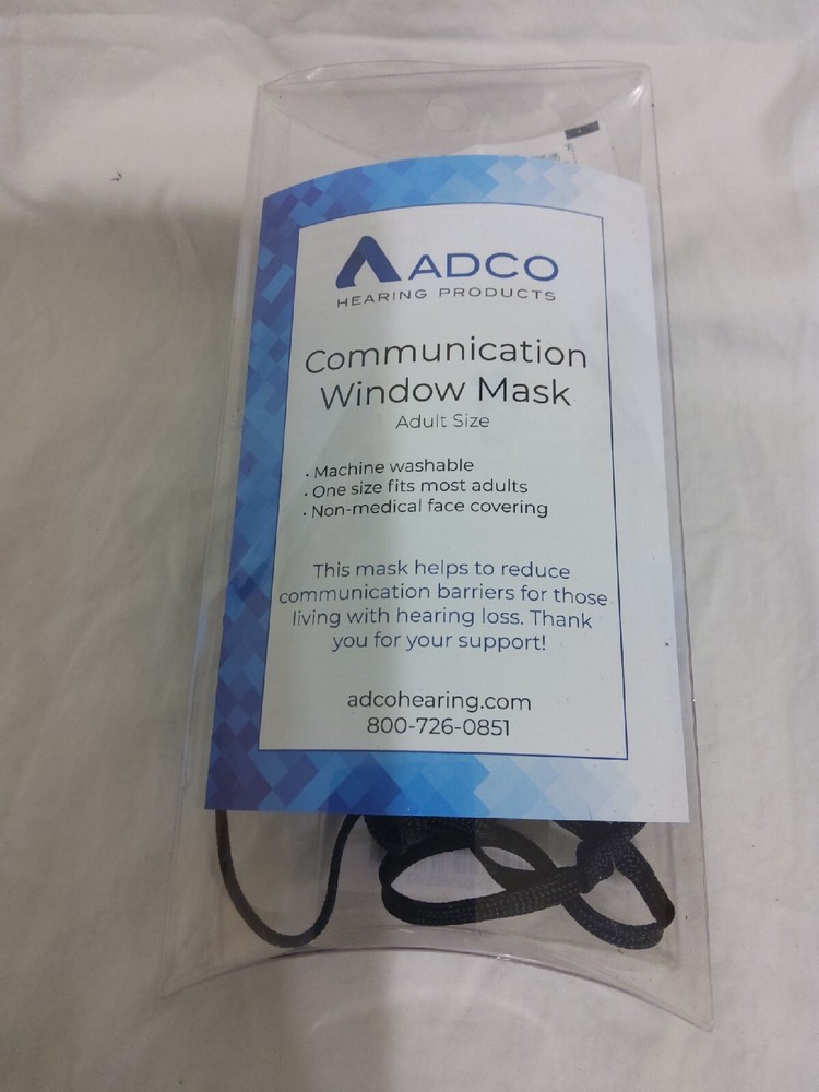 Communication Window Face Mask Lip Reading Reusable